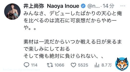 ラスボスが強すぎる  #那須川天心　#井上尚弥