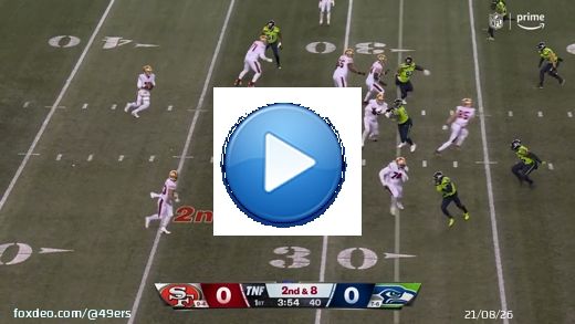 Kittle down the middle!   #ProBowlVote @gkittle46 : #SFvsSEA on @NFLonPrime : Stream on NFL+