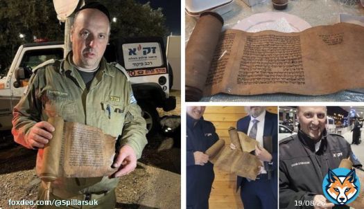An Israeli rescue team which came to Turkiye following the devastating earthquakes smuggled the centuries-old &lsquo;Book of Esther&rsquo; scrolls from under the ruins in Antakya, Turkish media reports. The historical scrolls have been reportedly handed back to Turkiye.