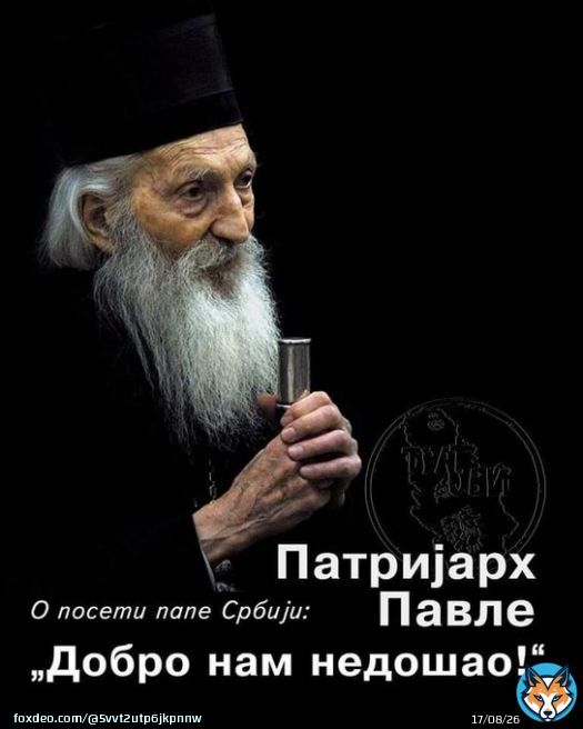 Између  Ватикана и Срба  не стоји ружичњак  него Јасеновац  и сви злочини  који су почињени у НДХ са дозволом римокатоличког поглавара  и њиховог клира!