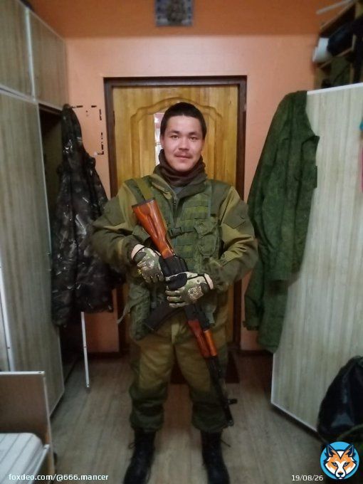 Уроженец забайкальского села Икабья эвенк Брюханов Михаил Сергеевич 1997 г.р. под кличкой 'Тунгус' по зову сердца в первых рядах добровольно отправился убивать украинцев и 26/01/23 ещё одним коренным жителем стало меньше  #всрф #роа #потерьнет #груз2з200