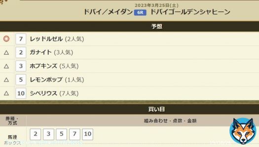#ドバイゴールデンシャヒーン \u25ceレッドルゼル 3度目正直なるか！？