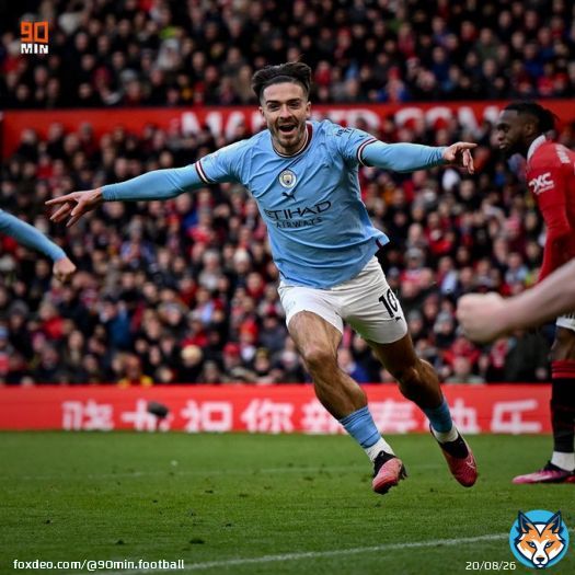 Less than 3 minutes on the pitch and Jack Grealish makes an instant impact for City!