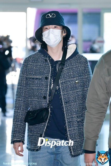 SUGA departing for the United States via Incheon International Airport!  HAVE A SAFE FLIGHT YOONGI