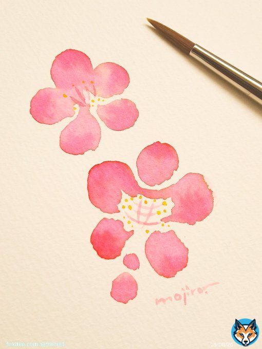 「大寒」の文字絵 ~あったかな梅色咲いた！~ #大寒 #最強寒波 #梅