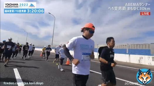 大富豪に負けてマラソンランナー決まってやる気と根性で走りきったぺろ愛男爵かっこよすぎやってほんまに  彼は大富豪に負けただけなんです  本気でかっこいい 〜 ！！  #レイクレ #ぺろ愛男爵 #横浜マラソン