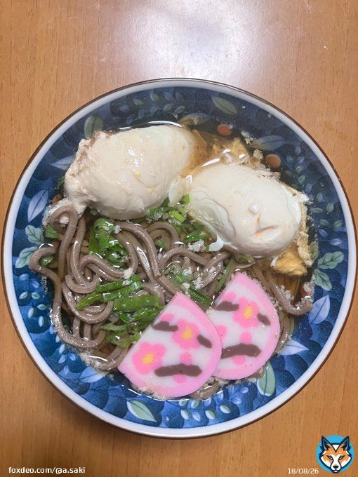 祖母が作った年越しそばです\u266a ｳﾏｳﾏです みんなも年越しそば食べた？  #大晦日  #年越しそば  #フォロバ絶対  #いいねした人全員フォロー  #いいねした人全員フォローする