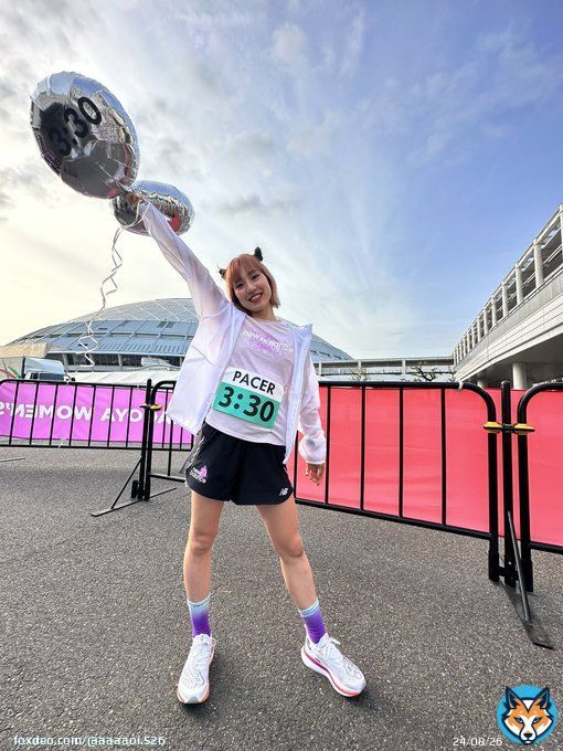 サブ3.5のペーサー無事任務完了！ 頑張る女性は美しい  #名古屋ウィメンズマラソン