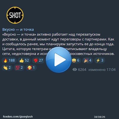 Смута во 'Вкусно &mdash; и точка': в компании не могут разобраться, кто её владелец и кто принимает бизнес-решения.  Александр Говор заявил, что они не планируют запуск доставки.   А пресс-служба делает громкое заявление: всё чушь, всё ложь, доставкака заработает до конца года.