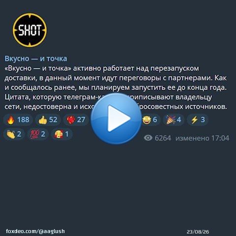 Смута во 'Вкусно &mdash; и точка': в компании не могут разобраться, кто её владелец и кто принимает бизнес-решения.  Александр Говор заявил, что они не планируют запуск доставки.   А пресс-служба делает громкое заявление: всё чушь, всё ложь, доставкака заработает до конца года.