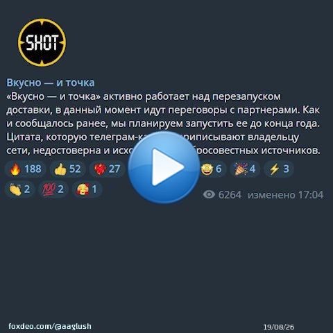 Смута во 'Вкусно &mdash; и точка': в компании не могут разобраться, кто её владелец и кто принимает бизнес-решения.  Александр Говор заявил, что они не планируют запуск доставки.   А пресс-служба делает громкое заявление: всё чушь, всё ложь, доставкака заработает до конца года.