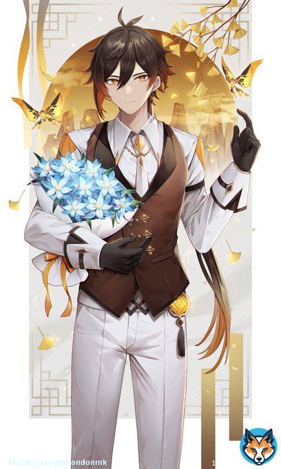鍾離先生誕生日おめでとう！ #原神 #GenshinImpact #Zhongli #鍾離生誕祭2022 #鍾離誕生祭2022