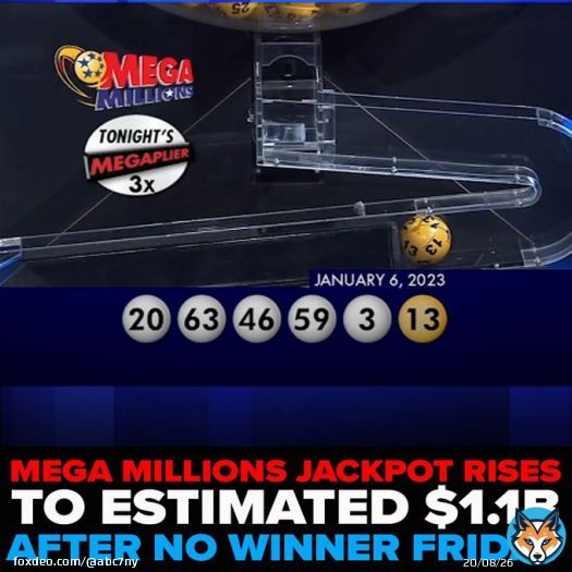 Mega Millions jackpot soars to over $1B after no big winner in Friday night's drawing