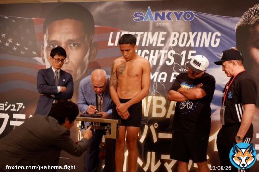 【お知らせ】 明日開催する、WBA世界スーパー・フライ級タイトルマッチ 井岡一翔vs.ジョシュア・フランコについて、  フランコ選手が再計量の結果、55.0kgで公式計量終了となりました。  これにより、フランコ選手の王座は剥奪となり空位。   明日の試合で井岡選手が勝利した場合は新王者に、&hellip;&nbsp;Show more