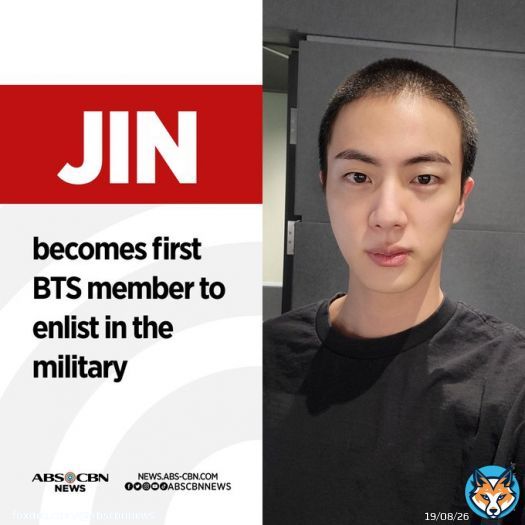 We will miss you, our 'worldwide handsome' Jin!  BTS' eldest member is the first from the group to perform his mandatory military service, a requirement for South Korean male citizens. #SafeFlightOurAstronaut  RELATED STORY:
