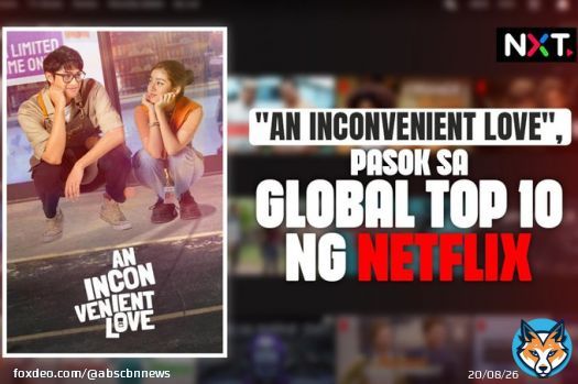 'An Inconvenient Love', pasok sa Global Top 10 ng Netflix