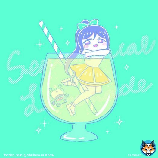 果南ちゃんお誕生日おめでとう ｢センチメンタルレモネード｣レトロポップでかわいい #松浦果南生誕祭2023 #Aqours
