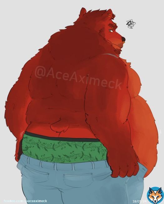 Fat Bear Week is upon us and I'll put any doodles I make here during the week... (thread)