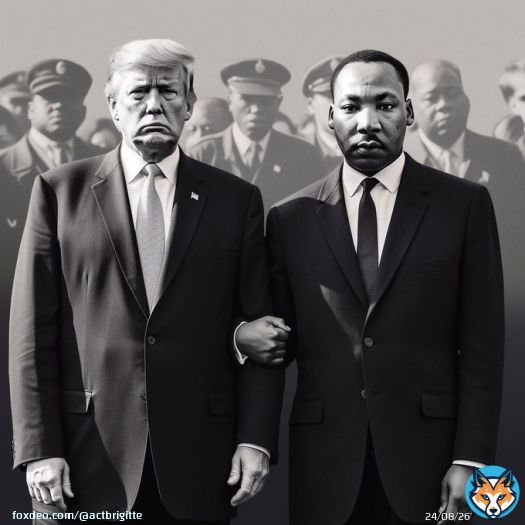 Martin Luther King Jr would be proudly standing with President Trump in support of the Supreme Court&rsquo;s decision to end Affirmative Action. A great day for equality.