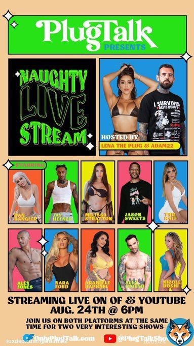 Who’s tuning in live on Thursday for the @plugtalkshow YouTube/onlyfans stream???