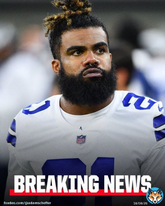 By designating Ezekiel Elliott as a post-June 1 cut, the Cowboys will save $10.9M in salary cap space with $5.8M in dead money. His contract will stay on the books until then, but he&rsquo;s free to sign with a team at anytime.