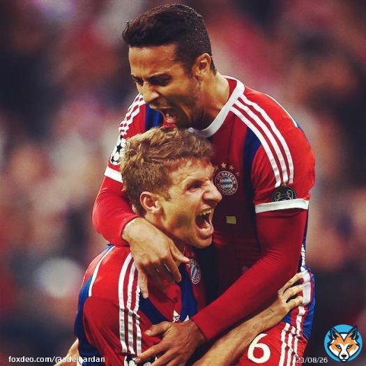 Thomas #M&uuml;ller after #FCBFCP: &ldquo;Wonderful! I can&rsquo;t put it into words! It couldn&rsquo;t have gone better!' #MiaSanMia by f&hellip;