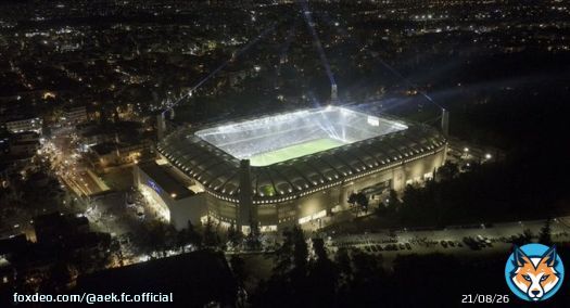 H OPAP ARENA &upsilon;&pi;&omicron;&psi;ή&phi;&iota;&alpha; &sigma;&tau;&omicron; Stadium of the Year 2022 Award!  #aekfc #stadium #stadium_of_the_year #opaparena #vote