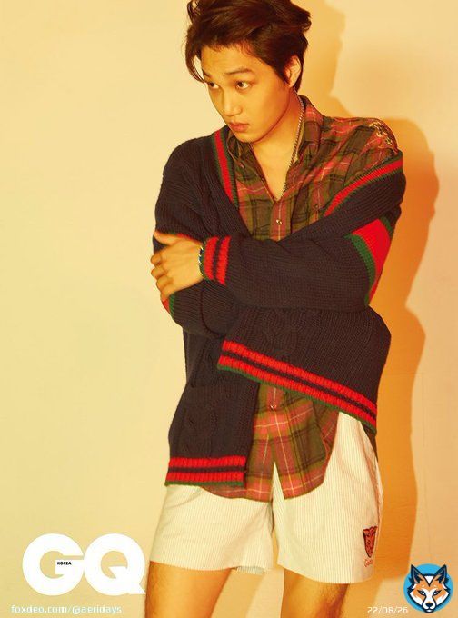 These looks are also Iconic from GQ Korea   #GQBestDressed_KAI   #WeareoneEXO  #ObsessedWithKai  #OBSESSEDwithEXO  #obsession  #EXO  #EXODEUX  @weareoneEXO
