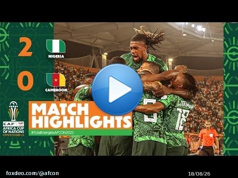 HIGHLIGHTS | Nigeria \ud83c\udd9a Cameroon | #TotalEnergiesAFCON2023 - Round of 16