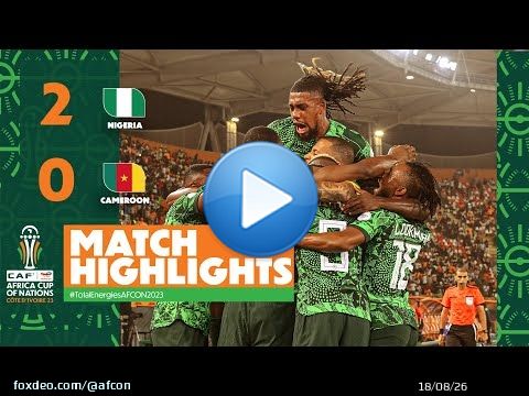 HIGHLIGHTS | Nigeria \ud83c\udd9a Cameroon | #TotalEnergiesAFCON2023 - Round of 16