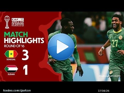 HIGHLIGHTS | Senegal \ud83c\udd9a Sudan | #TotalEnergiesAFCON2025 - Quarter final |ملخص مباراة السنغال والسودان