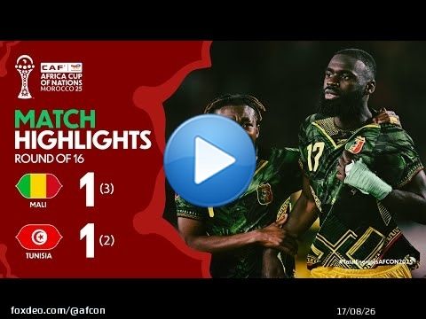 HIGHLIGHTS | Mali \ud83c\udd9a Tunisia | #TotalEnergiesAFCON2025 - Round of 16 | ملخص مباراة مالي وتونس