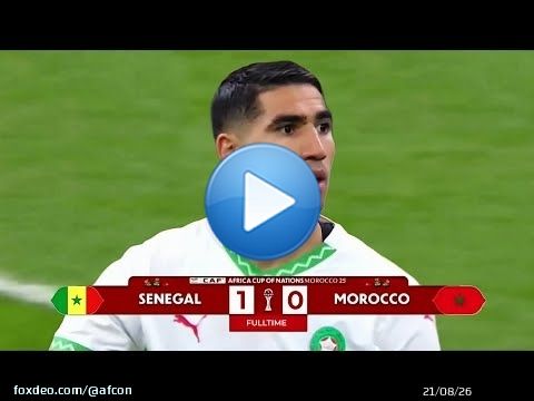 FULL HIGHLIGHT SENEGAL VS MOROCCO !!! FINAL CAF AFRICA CUP NATIONS 2025 ALL GOALS & MOMENT FANSCAM