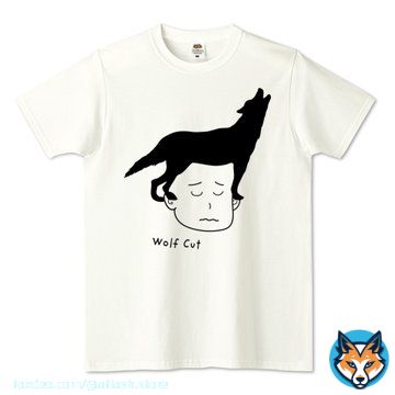 Wolf Cut    #AfLaSh #tshirt #Tシャツトリニティ #おすすめ #イチロー #面白Tシャツ #Wolf #WolfCut #illust #Hair #makeup #Artist #hairstyles #Hairdresser #絵 #イラスト #Tシャツ #美容師 #理容師 #床屋 #髪 #ヘアメイク #スタイリスト #狼 #ウルフカット #髪型