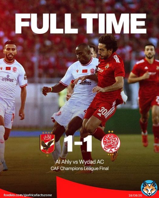 Al Ahly beat Wydad Casablanca 1-1 (2-3 on aggregate) to win the 2022/2023 CAF Champions League.  This is their 11th CAF Champions League trophy.  They are the world's most successful football club with 147 trophies.