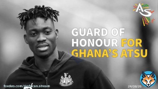 GUARD OF HONOUR FOR GHANA&rsquo;S ATSU  Ghanaian football star Christian Atsu was one of the victims in Turkey&rsquo;s terrible earthquake.  Tributes have poured in from fans, clubs past and present, and his country&rsquo;s president.