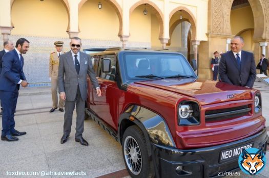 Moroccan  entrepreneurs Nassim Belkhayat have created a new model for the first locally built consumer car brand, 'Neo Motors,' which was presented by King Mohammed VI.  Faouzi Annajah has developed the prototype of a Moroccan initiative hydrogen vehehicle called 'NamX,'.