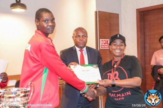 Hon Wavinya Ndeti is currently hosting Kwanthanze Girls Volleyball team for breakfast at JKIA to celebrate their great win in Casablanca, Morroco where they were crowned African champions after winning the Inauguration Continental title.