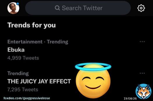 Few minutes to the eviction show but my bundle of joy Juicy Jay is the one trending Now that's what we call   THE JUICY JAY EFFECT #JuicyJay???? #BBTitans