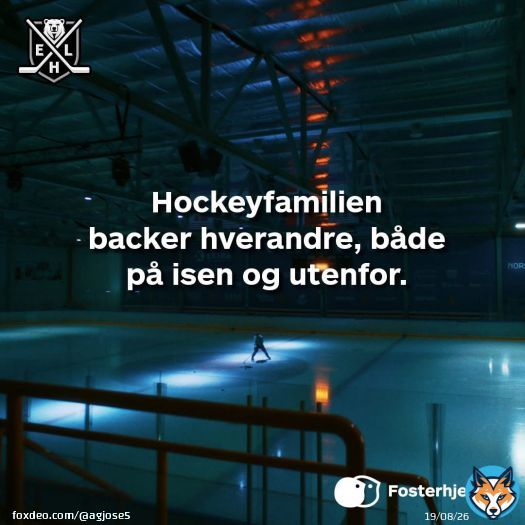 Hockeyfamilien står sammen i tykt og tynt. Nå trengs det flere fosterhjem – kanskje er det nettopp du som kan gjøre en forskjell? Gi et barn en trygg hjemmebane. Les mer på