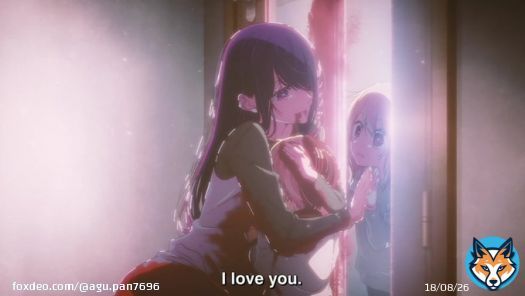 The moment when Ai says 'I Love You' to Aqua and Ruby at the end. It is the moment when someone who thinks lie is love realizes how to love, what it means to love, and how it feels to love someone who doesn't know how to love, and how it feels to lovlove someone.  #推しの子