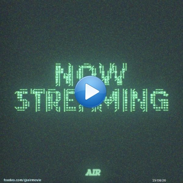 Call everyone you know. #AIRMovie is now streaming on @PrimeVideo and playing in a theater near you.