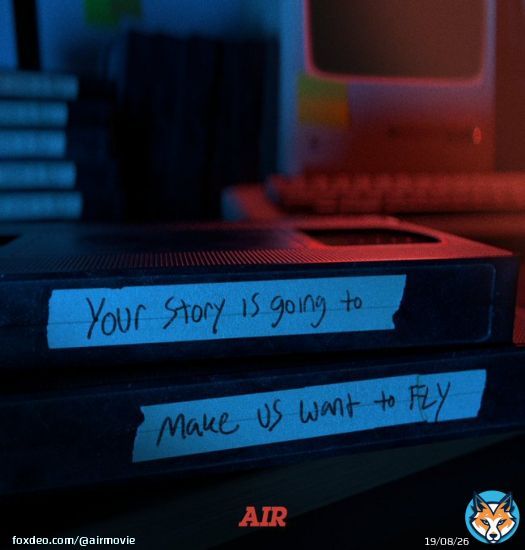 The greatest story ever told. #AIRMovie is now in theaters and coming to @PrimeVideo May 12.