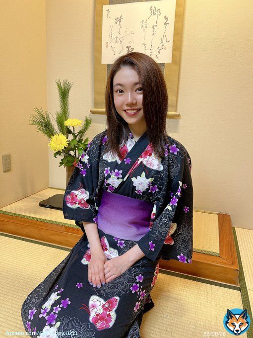 2023年初浴衣は大人っぽい ブラックを選んでみました いかがですか？ 今日は箱根駅伝やってますね 皆さん頑張ってください〜！！ #HappyNewYear2023 #箱根駅伝2023 #旅館 #浴衣