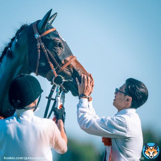 素顔の君も素敵だね。 本当におめでとう! 2022/9/11 中京競馬場 #メイケイエール #セントウルステークス