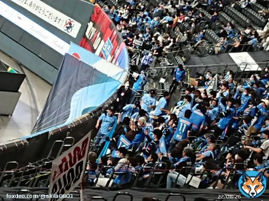 川崎さん、仁木町への拍手、ドーレくんへの拍手、ありがとね。 #consadole #川崎フロンターレ