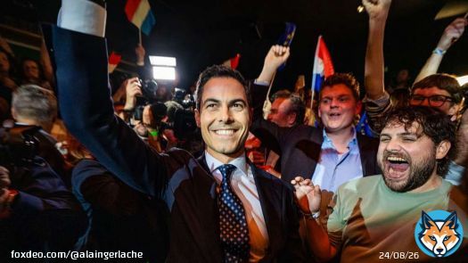 Aux Pays-Bas, le succès des libéraux progressistes de @D66 qui réalisent leur meilleur score et devancent les libéraux conservateurs, alliés de Geert Wilders dans le gvt précédent, démontre que l’avenir du libéralisme ne passe pas forcément par un virage vers la droite radicale.QuoteRob Jetten@RobJetten·Oct 30, 2025De positieve krachten hebben gewonnen! Ik wil voor alle Nederlanders aan de slag, want dit is het land van ons allemaal!