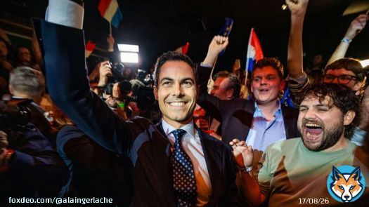 Aux Pays-Bas, le succès des libéraux progressistes de @D66 qui réalisent leur meilleur score et devancent les libéraux conservateurs, alliés de Geert Wilders dans le gvt précédent, démontre que l’avenir du libéralisme ne passe pas forcément par un virage vers la droite radicale.QuoteRob Jetten@RobJetten·Oct 30, 2025De positieve krachten hebben gewonnen! Ik wil voor alle Nederlanders aan de slag, want dit is het land van ons allemaal!