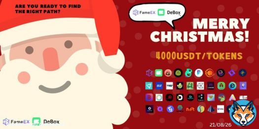 Merry Chrismas Event with @DeBox_Social  Grab for #USDT rewards now     Let's go   #Airdrop #Giveaway #Christmas