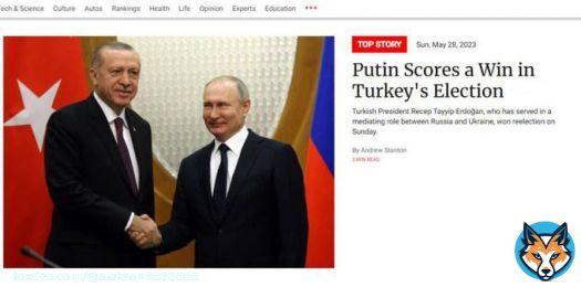В издании Newsweek считают, что на турецких выборах победил Путин. Выборы в Турции: Путин vs Байден : 1:0